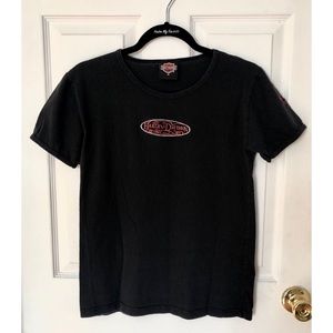 Vintage embroidered Harley Davidson t-shirt